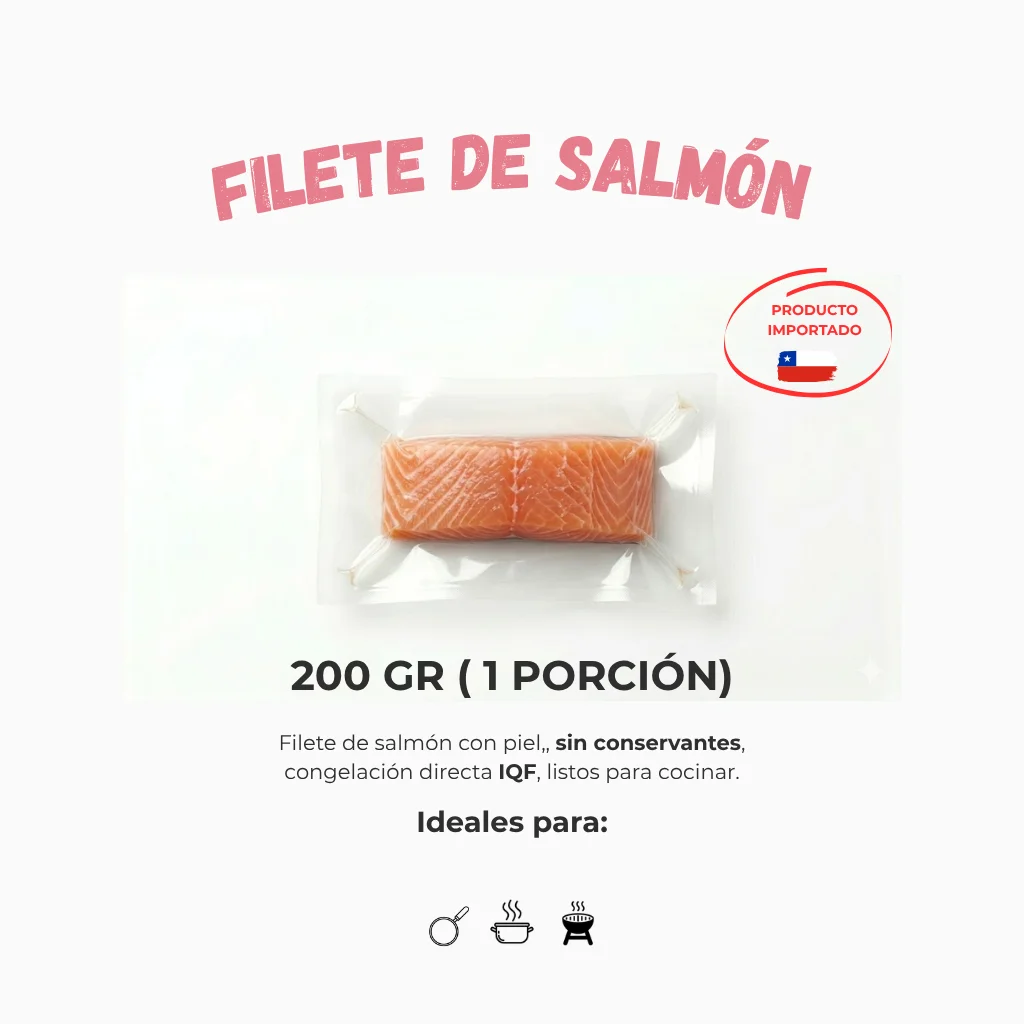 Salmón 200g